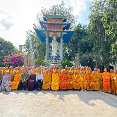 Đồng Nai: Lễ Tốt Nghiệp Lớp Trung Cấp Phật Học Khóa XI và Lễ Khai Giảng Lớp Trung Cấp Phật Học Khóa XII Trường Trung Cấp Phật Học Tỉnh Đồng Nai Cơ Sở Tại Tổ Đình Quan Âm Tu Viện